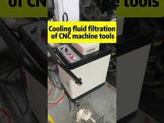 Filtro de tanque de água CNC, purificação online, pneumático, sem necessidade de eletricidade, operação simples