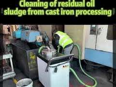 Equipamento de remoção de escória Limpador de tanques de refrigerante CNC 8000L/H Fluxo