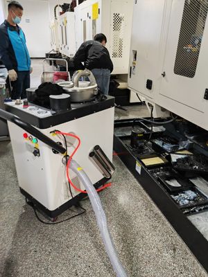 Centro de Mecânica Limpeza de Tanque de Refrigeração CNC 220V Sistema de Filtração de Refrigeração de Máquina