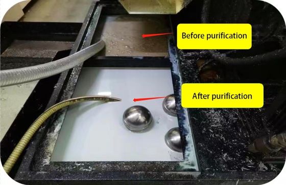 Máquina-ferramenta Filtração do tanque de água CNC Limpeza de óleo flutuante totalmente automática