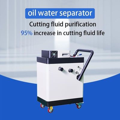 Máquina de recuperação de óleo flutuante de refrigeração CNC contínua