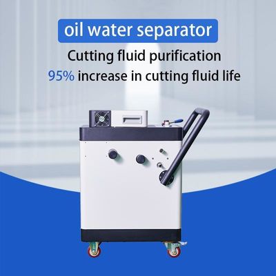 Máquina de recuperação de óleo flutuante de refrigeração CNC contínua