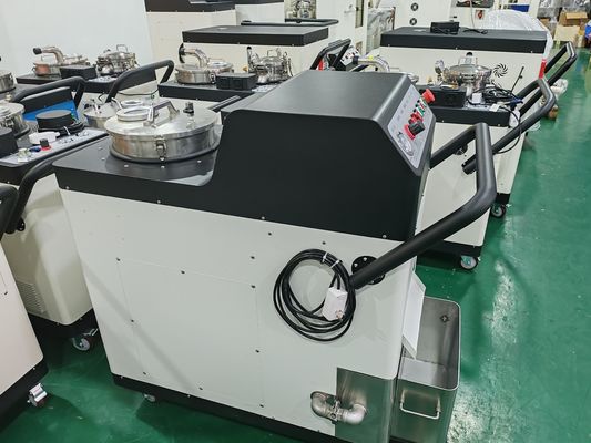 Sistema de filtragem de refrigerante de separação tripla para máquina de moagem de estruturas