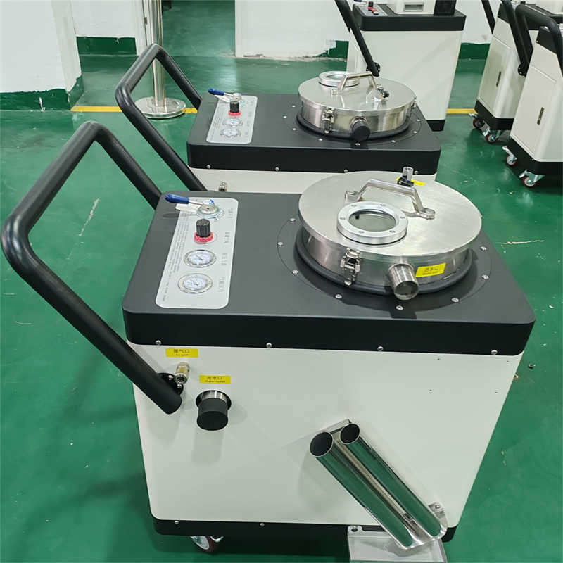 Máquina de remoção de resíduos não metálicos para máquinas de limpeza