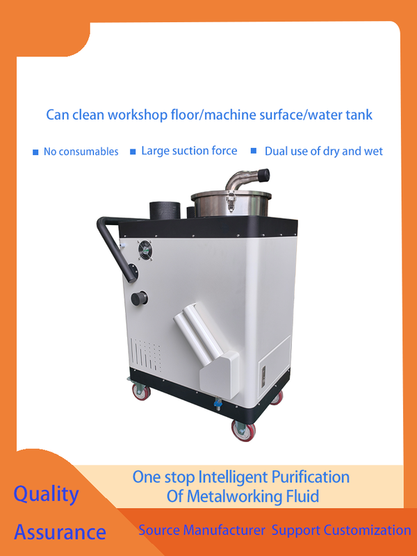 Remove lodo CNC líquido de resfriamento limpador centrífuga espiral horizontal garantindo líquido de resfriamento mais limpo e tempo de manutenção reduzido